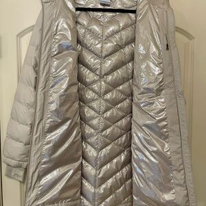 Women’s Columbia Heavenly Hooded Jacket Coat 2XL Puffer Omni Heat + Omni Shield